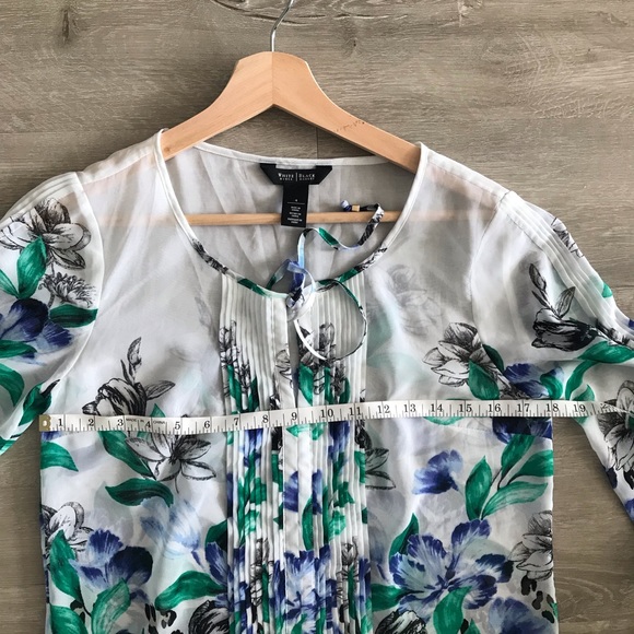 White House Black Market Blouse - Size 4 - Picture 5 of 10